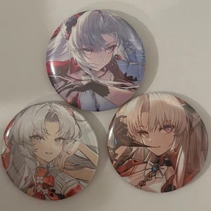 Juego de 3 insignias prendedores de carlota de olas borrascosas - Imagen 1 de 1