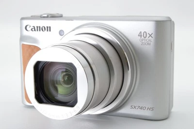 Cámara digital Canon PowerShot SX740 HS 20,3 MP plateada se envía desde EE. UU. #1172 Foto 1 de 4