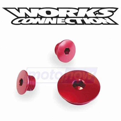 Works Connection Engine Plugs for 2003-2009 Yamaha YZ450F - Engine Plugs, wd Foto 1 de 4