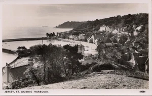 (cb75) Jersey St Aubins Hafen - Kanalinseln Postkarte - Bild 1 von 2