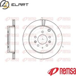 2x BRAKE DISC 61237.10 FOR MAZDA CX-7 L5-VE 2.5L L3-VDT 2.3L 4cyl CX-7 - Picture 1 of 8