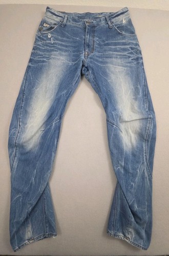 G-STAR RAW Arc 3D Loose Tapered Mens Jeans 34x34 Blue Denim Sales ...