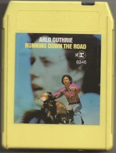 ARLO GUTHRIE ~RUNNING DOWN THE ROAD 1969 RERISE 8-TRACK (8 RM 6346) - Bild 1 von 5