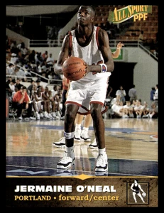 Tableau des scores 1996 Jermaine O'Neal #26 Portland Trailblazers NBA Basketball - Photo 1/2