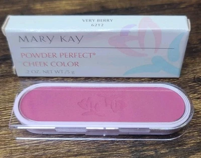 Mary Kay Powder Perfect Cheek Color * 6212 Very Berry. 2 OZ NIB - Image 1 of 4