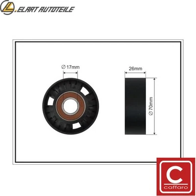 SPANNROLLE KEILRIPPENRIEMEN 60-92 SC FÜR ROVER 600 45/Hatchback 25 STREETWISE   - Imagen 1 de 4