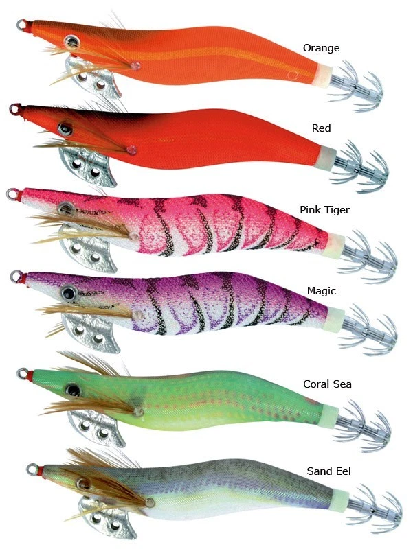 KALAMAR WOBBLER SQUID WOBBLER ZUM FANGEN VON TINTENFISCH MITTELMEER TOP KÖDER a7 - Bild 1 von 1