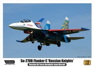 WOLFPACK SU-27UB FLANKER C "RUSSIAN KNIGHTS" 1/48 COD.14801 - Foto 1 di 1