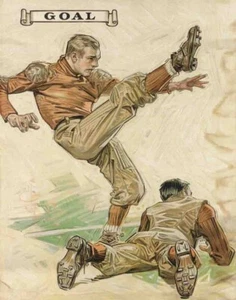 Joseph Christian Leyendecker Goal Canvas Print 16 x 20 - Picture 1 of 4