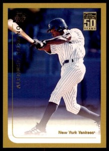 2001 TOPPS TRADED ALFONSO SORIANO NEW YORK YANKEES #T65