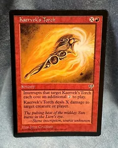 MTG - Kaervek’s Torch - Mirage - LP - Free Shipping! - Buy more & Save! - Picture 1 of 2
