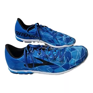 Brooks Mach 16 Running Shoes Women's Size 10 Spiked Featherlite Blue Aquarius - Picture 1 of 9