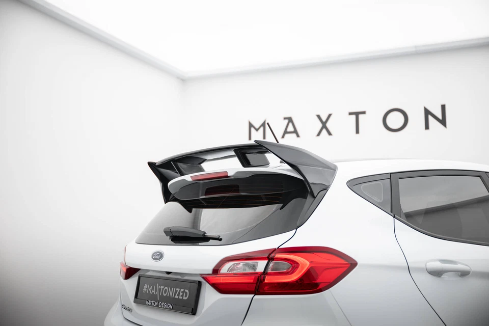 MAXTONDESIGN Spoiler tetto spoiler posteriore adatto per Ford Fiesta Standard / ST-Line Mk8 in RS Lo