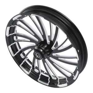 Buje de llanta de aluminio de 26"" disco único para Harley Road Glide 2008-2023 - Imagen 1 de 11