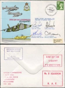 C49b Open Day RAF Lossiemouth Signed by All Four Pilots (A) - Picture 1 of 1