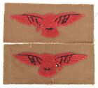 WWII British Royal Air Force Pilot Shoulder Badges