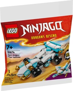 LEGO NINJAGO Dragons Rising Zane's Dragon Power Vehicles Polybag 30674-1 - Imagen 1 de 2