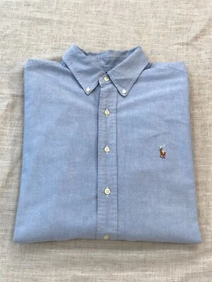 Ralph Lauren Class fit Pony Button Up Casual Dress Shirt Men 17 - 36/37  - Image 1 of 4