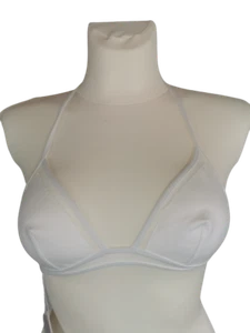 La Perla Neckholder Bikini Oberteil, mattweiss, Gr. 36 - Bild 1 von 4