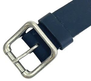 Levis Signature Mexico Genuine Leather Belt Black Mens Sz 44 (42-47) 1-5/8" Wide - Picture 1 of 9