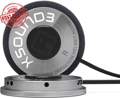 iASUS XSound 3 High Definition Helmet Speakers Mic Headsets portable music play - image 1 of 4