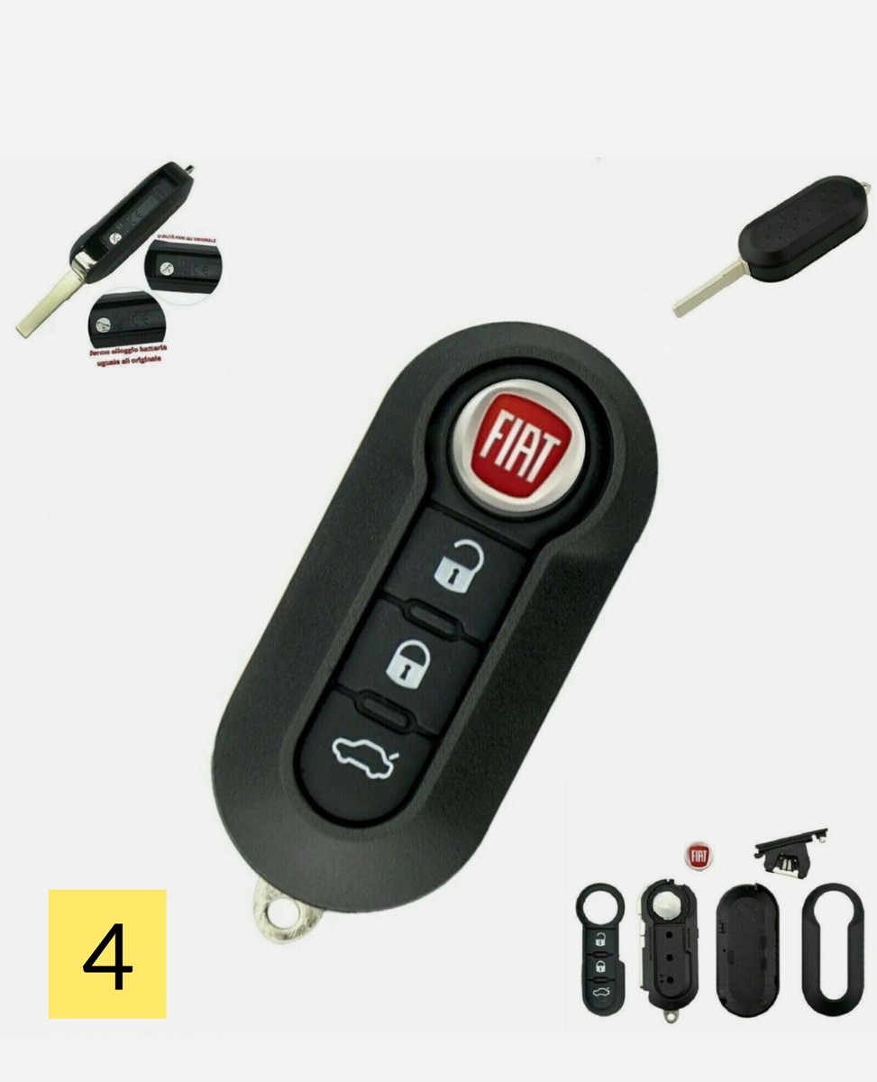 Chiave Telecomando Guscio FIAT 500 500L PUNTO EVO - Foto 13