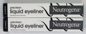 Set of 2 Neutrogena Precision Liquid Eyeliners - Jet Black 10 - FS! - Picture 1 of 6