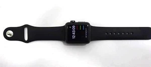 APPLE Watch Series 3 GPS - 38MM Aluminum Case A1858 - Black - Photo 1 sur 5
