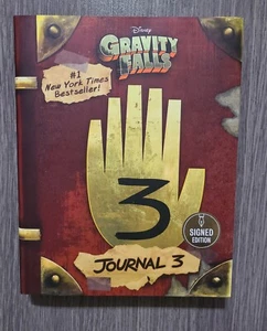Gravity Falls Journal 3 Signed Edition Book - Alex Hirsch 2016 Disney - Imagen 1 de 6
