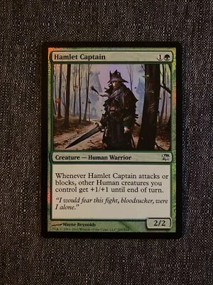 HAMLET CAPTAIN X 1 N/M- Innistrad Foil MTG Magic The gathering - Image 1 of 2