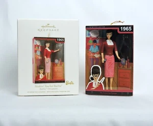 Hallmark Keepsake Ornament 1965 Student Teacher Barbie 2012 ~ NIB - Picture 1 of 12