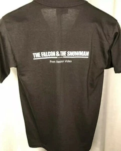 THE FALCON AND THE SNOWMAN Movie Promo T-Shirt 1985 80s Timothy Hutton Vintage - Picture 1 of 3