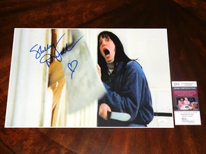 SHELLEY DUVALL "WENDY" FIRMADO EL BRILLANTE 12X18 FOTO TERROR JSA CERTIFICADO DE AUTENTICIDAD!! - Imagen 1 de 1