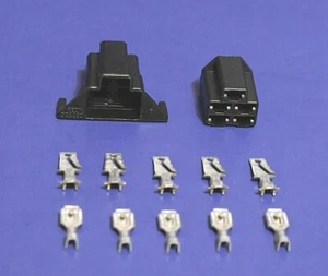 GM 5 Cavity Male & Female Wiring Harness Connector Shell Chevy GMC Olds Buick - Picture 1 of 9