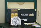 ROLEX or blanc 18 carats DAYTONA cadran arabe blanc bracelet noir 116519 - SANT BLANC
