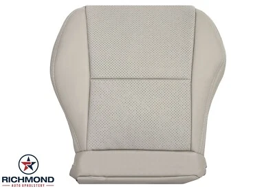 For 2002-2004 Acura RSX -Driver Side Bottom Replacement Leather Seat Cover Gray - Image 1 of 4