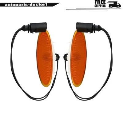 Front Bumper Left+Right Side Marker Light fits Bentley Continental GT GTC 04-11 - Imagem 1 de 4