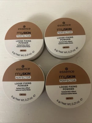 Lot of 4 Essence My Skin Perfector Loose Fixing Powder 40 Tan New, Sealed - Image 1 of 2