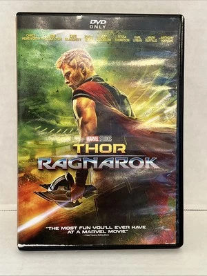 Thor 3: Ragnarok (DVD 2018) Marvel Chris Hemsworth Hulk Loki Hela Avenger Odin + - Image 1 of 4