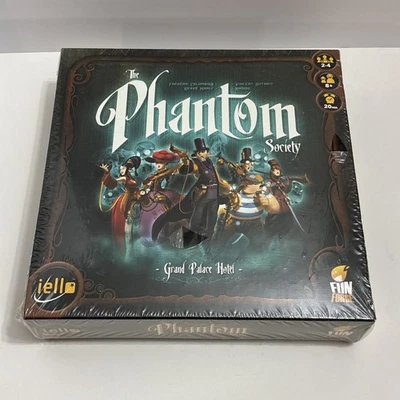 NIB ✅ THE PHANTOM SOCIETY Board Game Grand Palace Hotel - 2014 ✅ SEALED - Image 1 of 4