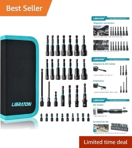31PCS Magnetic Nut Driver Set - Perfect Gift for Him, Durable Quality - Picture 1 of 10