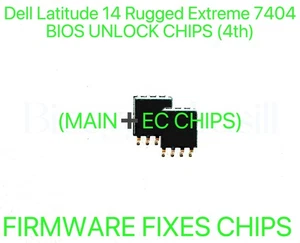 Dell Latitude 14 Rugged Extreme 7404, ADMIN BEZ HASŁA UKŁAD BIOS (GŁÓWNY➕EC) - Zdjęcie 1 z 1