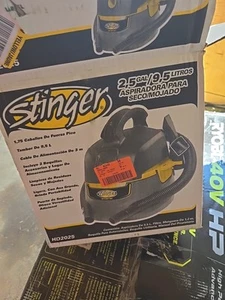 Stinger 2.5 Gallon 1.75 Peak HP Small Shop Vacuum Wet Dry Vac  - Picture 1 of 6