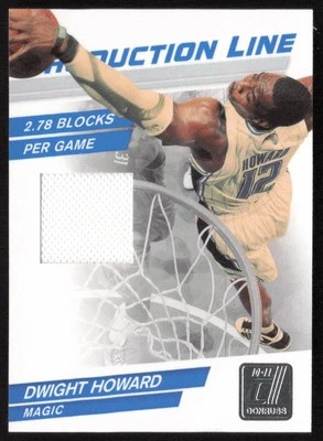 Línea de producción Donruss 2010-11 materiales estadísticos/399 Dwight Howard #60 Magic Foto 1 de 2