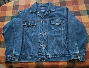 Giacca camionista PENDLETON lana WESTERN WARE denim grande.. Uomo usata in ottime condizioni - Foto 1 di 9