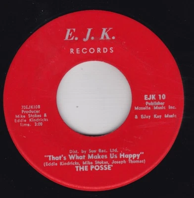 Soul / Funk--The Posse - That's What Makes Us Happy / You Better Come On Out And - Изображение 1 из 2