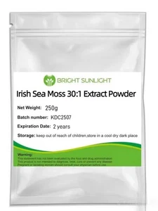 250g Irish Sea Moss 30:1 Extract Powder 100% Pure - Picture 1 of 2
