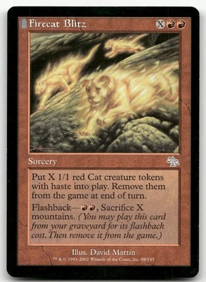Firecat Blitz #88 (NM) Judgment JUD Magic MTG - Image 1 of 2