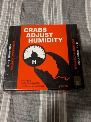 Crabs Adjust Humidity Omniclaw Edition Volumes 1-5 2015 Vampire Squid Cards - Image 1 of 2