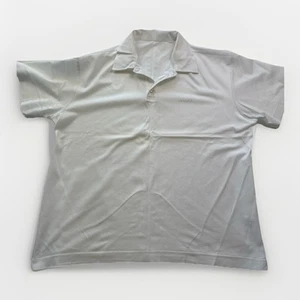 Mens White Polo Shirt by Jaeger - Large 100% Cotton Immaculate Condition - Picture 1 of 7